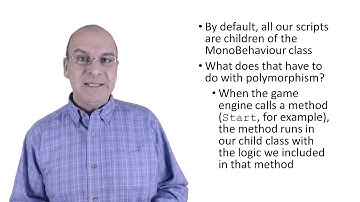 The MonoBehaviour Class - Intermediate Object-Oriented Programming for Unity Games