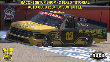 iRacing Maconi C-Fixed Trucks Auto Club Guide to Qualifying and Race 25S4