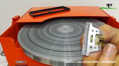 Xỉa răng lưỡi tông đơ sạc và mài lưỡi tông đơ sạc