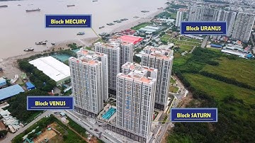 FLYCAM DỰ ÁN CĂN HỘ Q7 SAIGON RIVERSIDE MỚI BÀN GIAO CUỐI NĂM 2022 CĐT HƯNG THỊNH | Là Anh Reviewer