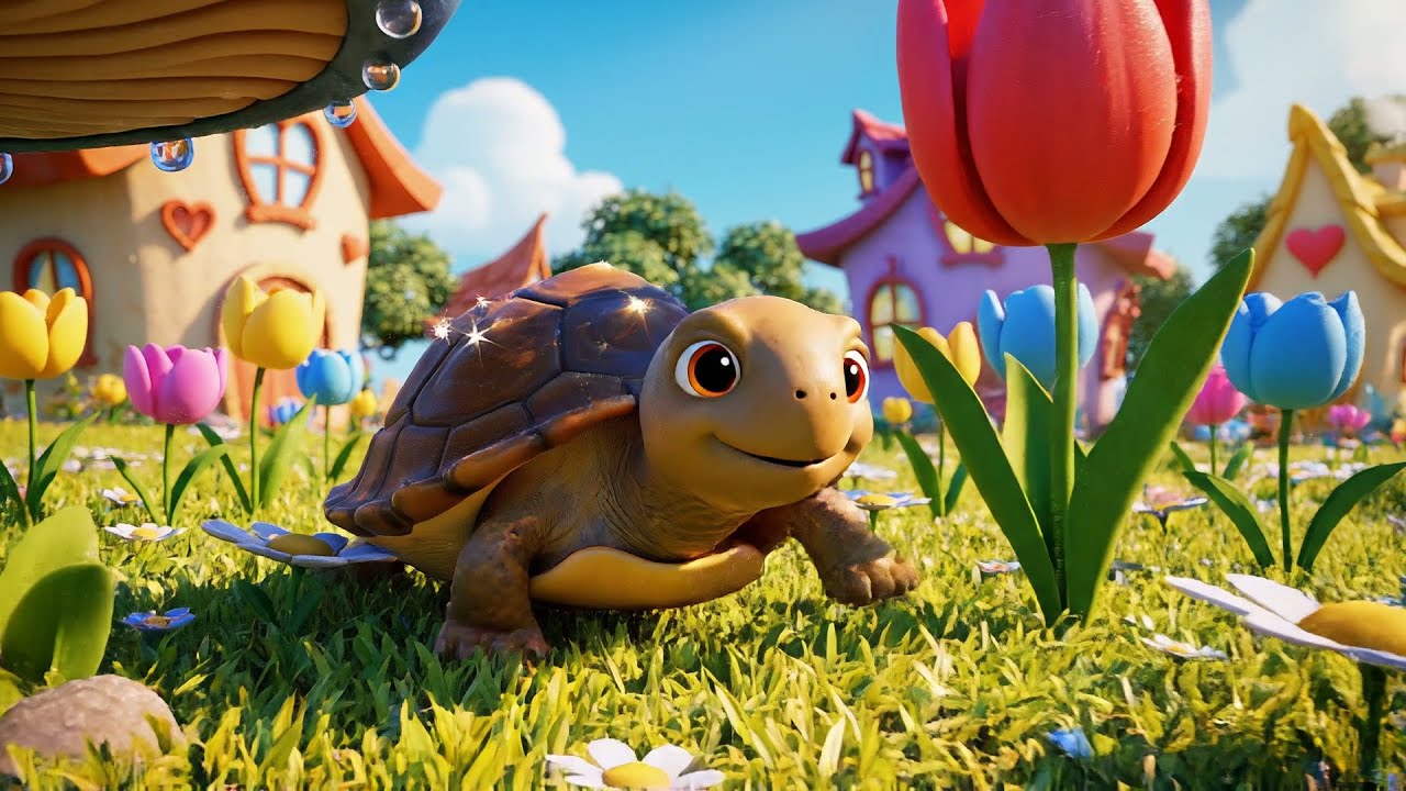 Minecraft Tiny Turtle Hid in a Pumpkin | Nursery Rhymes for Kids & Baby Songs