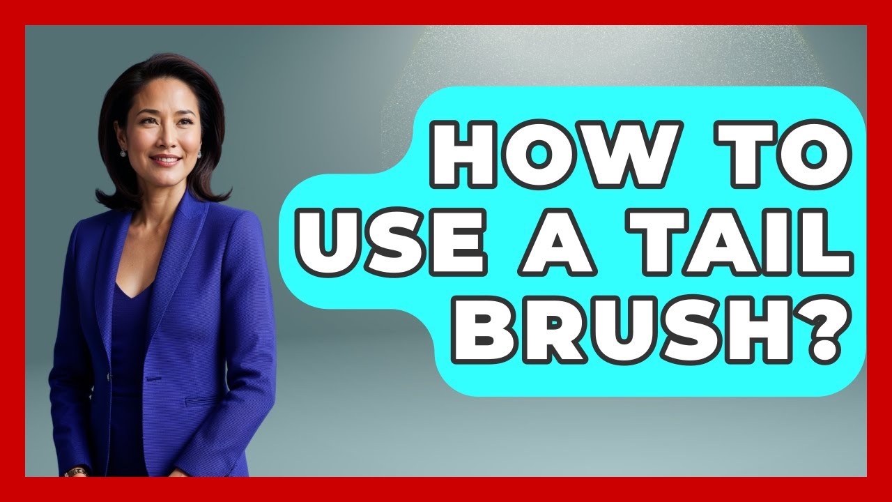 How To Use A Tail Brush? - The Horses Stable