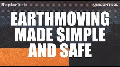 RaptorTech x UniControl - 3D GPS Machine Control