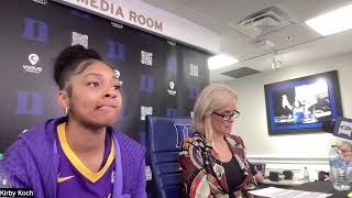 Kim Mulkey Postgame Press Conference | LSU vs Duke | Tigers Improve to 9-0