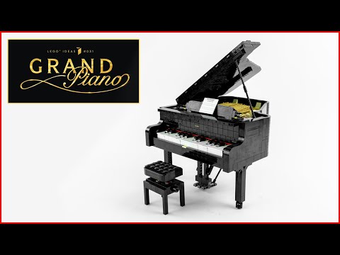 LEGO Ideas 21323 Grand Piano Speed Build - Brick Builder