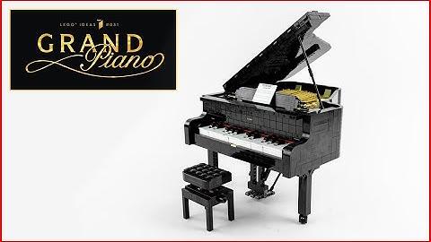 LEGO Ideas 21323 Grand Piano Speed Build - Brick Builder