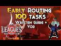 Early Routing 100 Tasks | OSRS Leagues 6