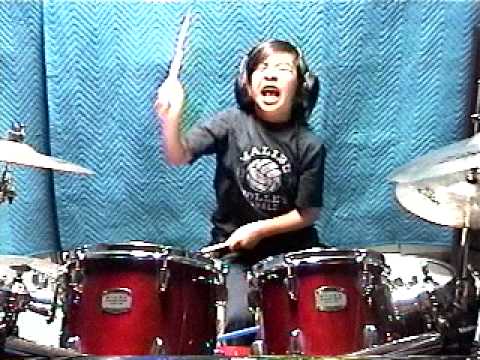 Journey Don't Stop Believin Drum Cover By 6 Years ...
