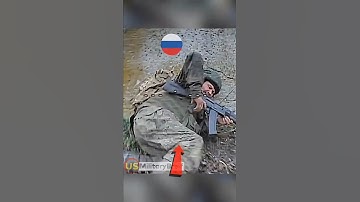 This Russian Soldier Tried to Kick the Drone… Big Mistake!