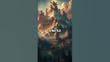 Zeus and the Battle of the Titans #titanomachy #mythology #zeus #titan #gods