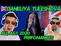 Daneliya Tuleshova   All songs on America's Got Talent 2020 BRITS REACTION!!