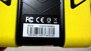 ADATA SUPERIOR SH93 500GB TEST SHOCKPROOF