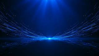 Blue particle light sea level stage performance background effect video for editing | Effect Store