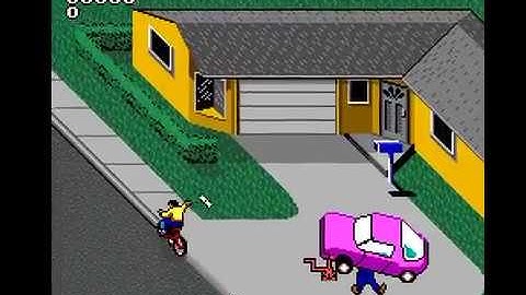 SNES Longplay [526] Paperboy 2
