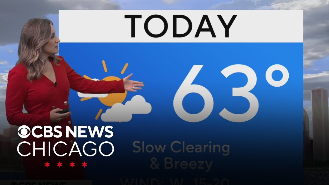 Cooler, breezy on Tuesday in Chicago - YouTube