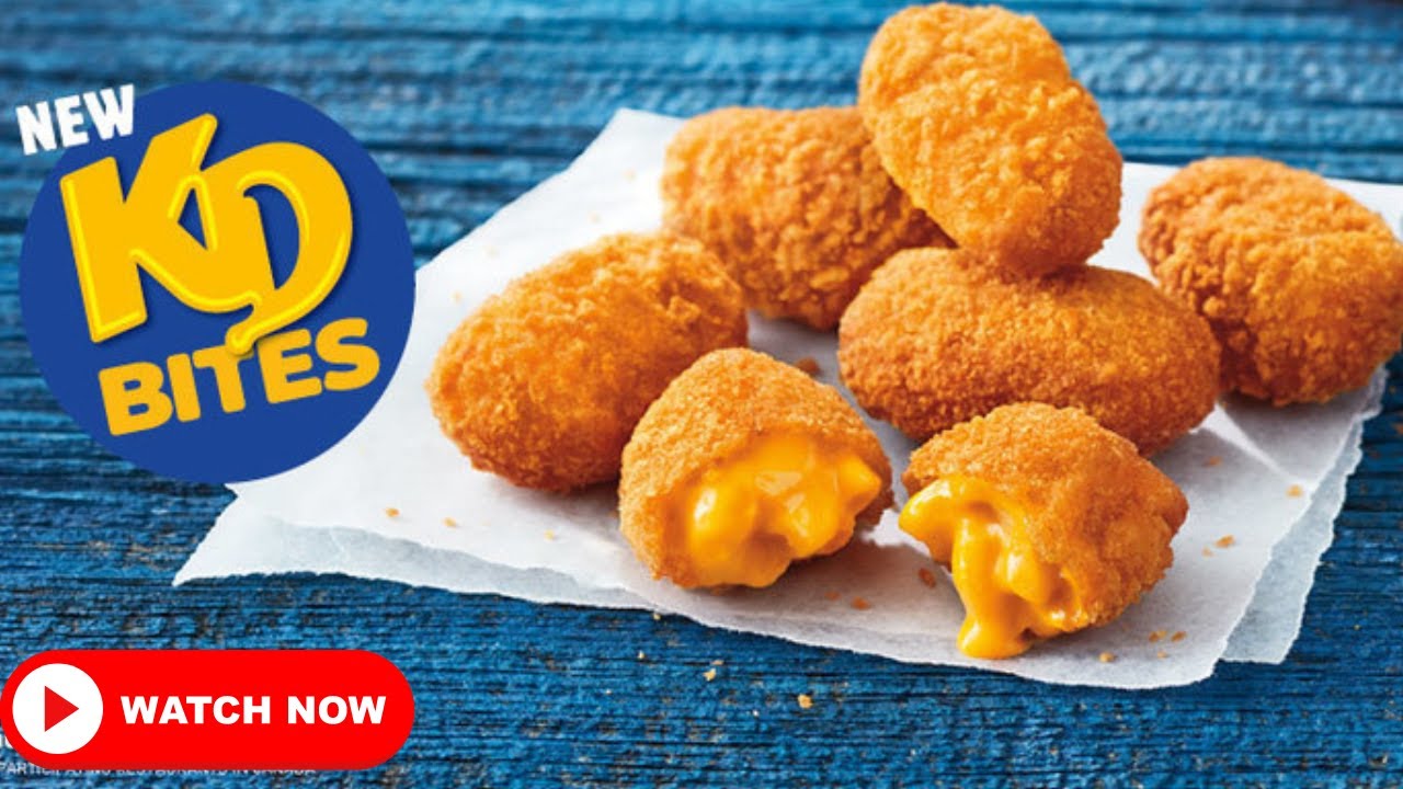 KD Mac and Cheese Bites Back Of House With Kraft Heinz with SVK