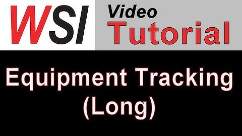 Microsoft Access Equipment Tracking Database (LONG)
