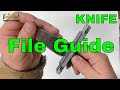 Knife Maker Explains - How to Make a File Guide