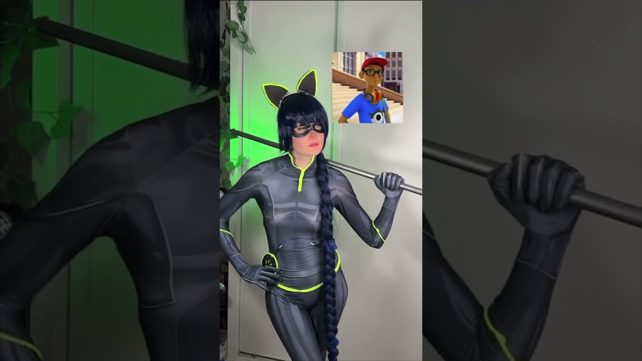 I prefer Cat noir 😍 #cosplay