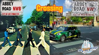 Abbey Road Crossing: Location of the Beatles Crosswalk and Abbey Road Studios
