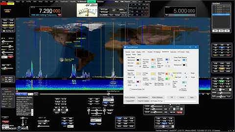 PowerSDR ke9ns Scanner, Console, DX Spotter, Grayline, EQ/PEG, SWR plots, XIT