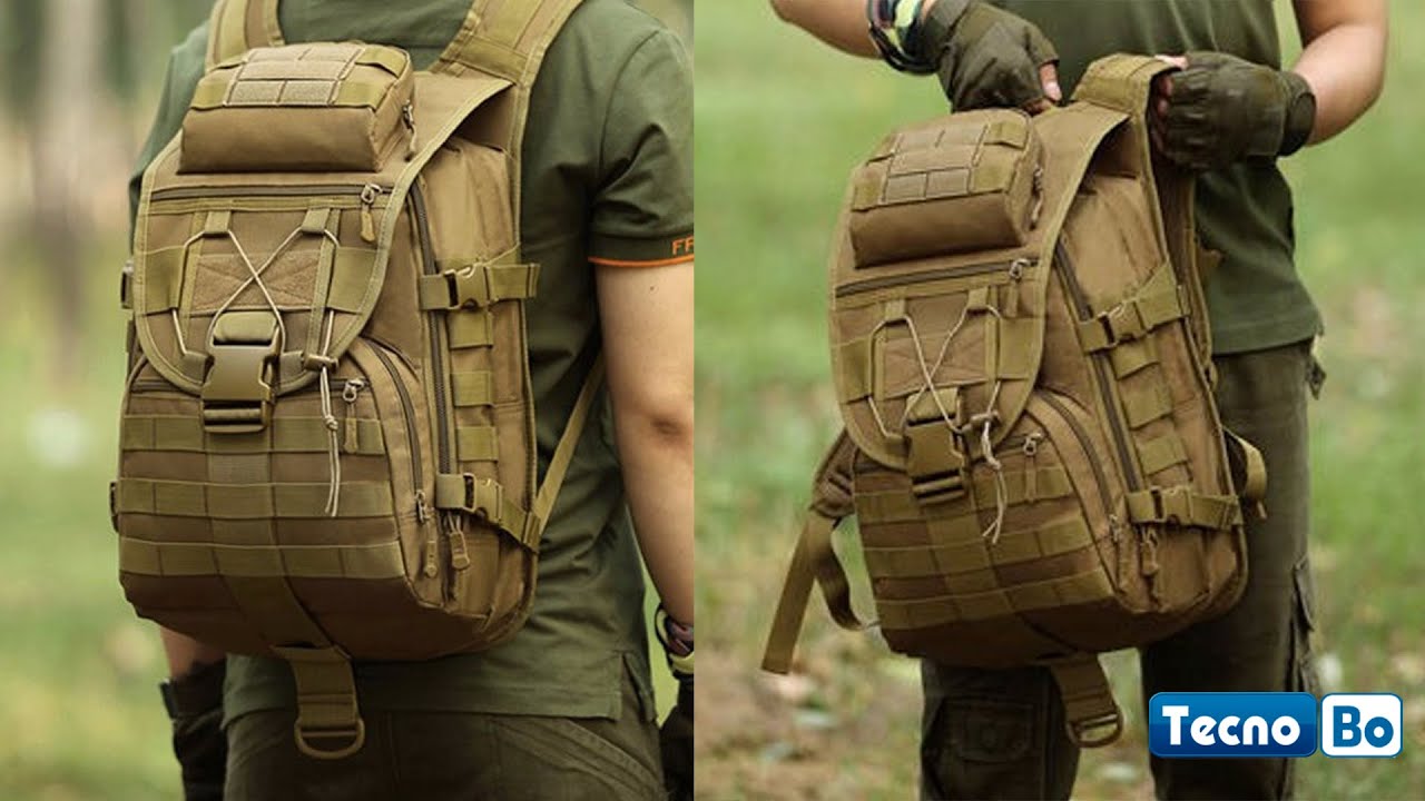 Militarmente táctica mochila backpack tiempo libre senderismo 30 litros 