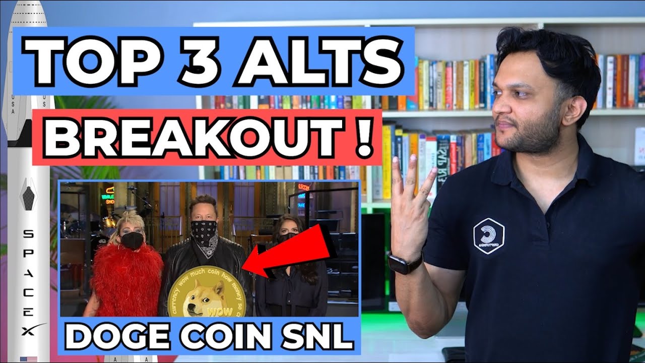 TOP 3 ALT COINS BUY SELL|| DOGE COIN SNL || BREAKOUT IMMINENT - YouTube