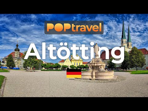 Walking in ALTÖTTING / Germany 🇩🇪- 4K 60fps (UHD)