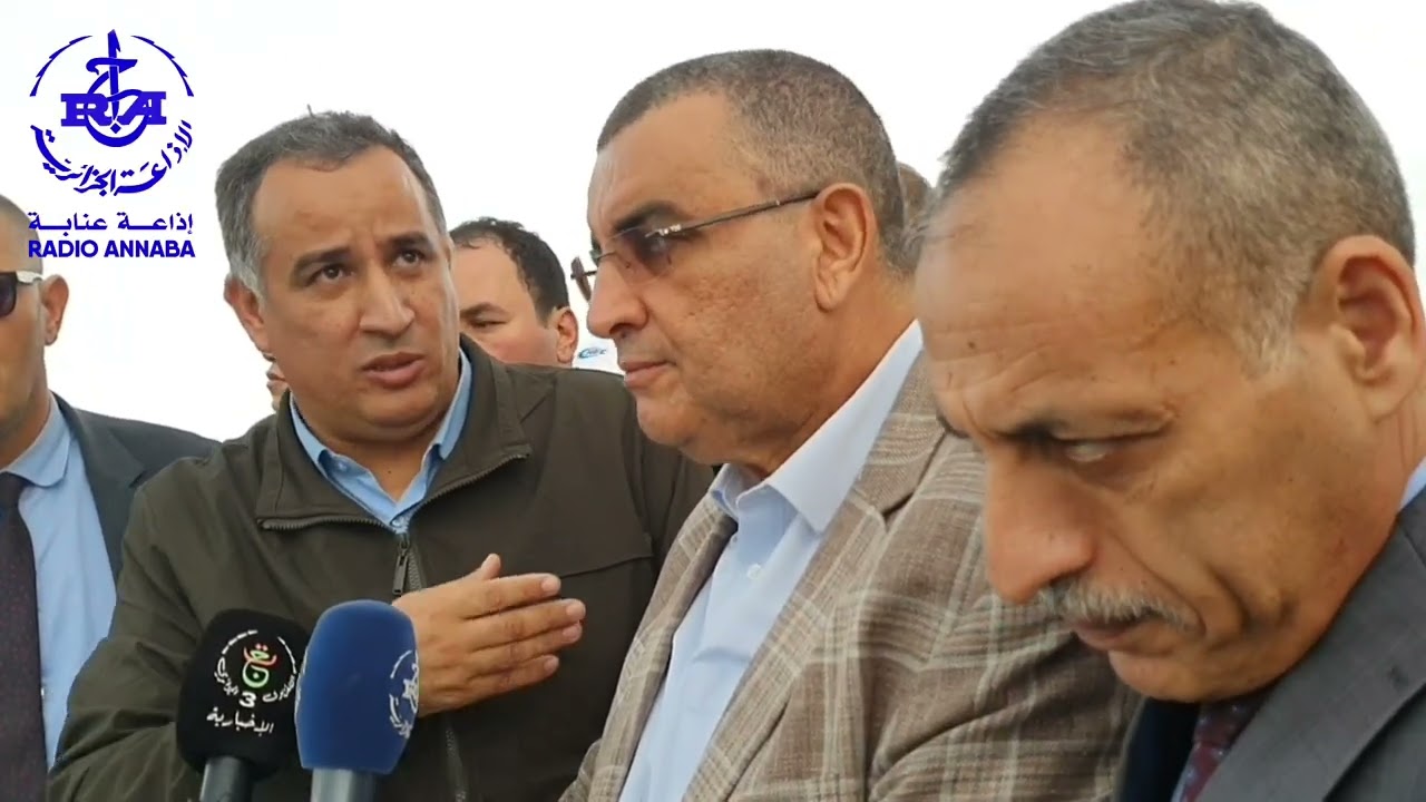 وزير الأشغال العمومية يتفقد انطلاق أشغال كاسرة الأمواج للرصيف المنجمي بعنابة ويثني على وتيرة الإنجاز