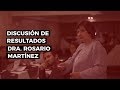 Cómo hacer la discusión de los resultados - Dra. Rosario Martínez