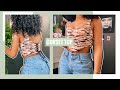 DIY TRENDY CORSET TOP || itsAllyana