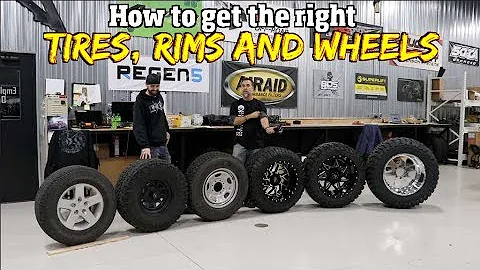 Understanding how to pick out the right size Tires, Rims and wheels