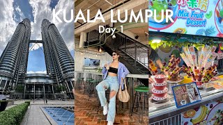 KUALA LUMPUR, MALAYSIA 🇲🇾 cozy vlog • aesthetic cafe ☕️petronas tower, jalan alor night market