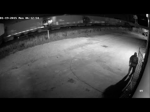 LTS HD-TVI 1080p 2MP Turret Cam - Night Test