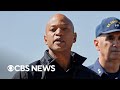 Maryland Gov. Wes Moore gives update on Key Bridge collapse recovery efforts | full video