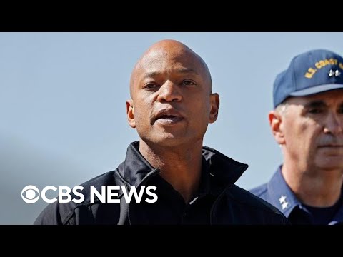 Watch Live: Maryland Gov. Wes Moore gives update on Key Bridge collapse recovery efforts 