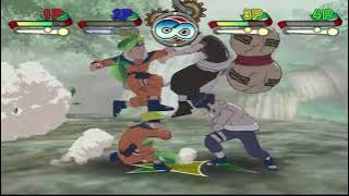 Naruto Clash of Ninja 2 (Part 1) {4 Players} [4K/60]