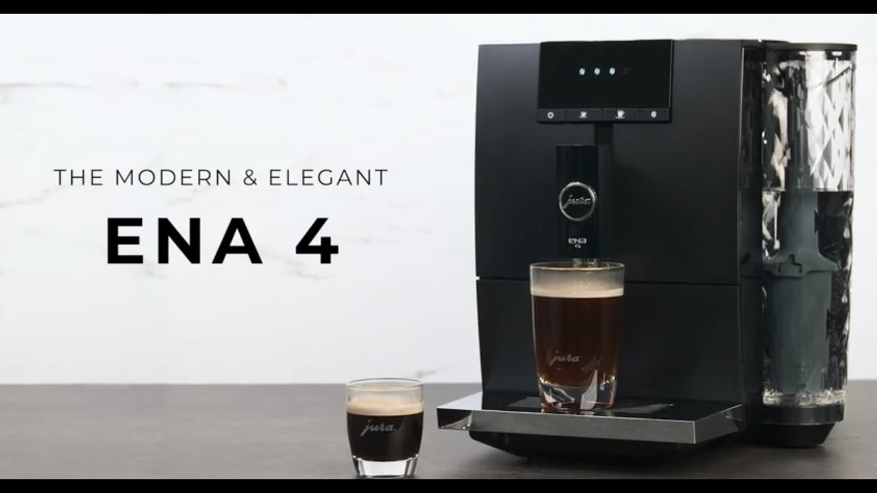 (Nordic ENA | 4 White) Automatic Kitchens | Coffee Jura Machine Everything