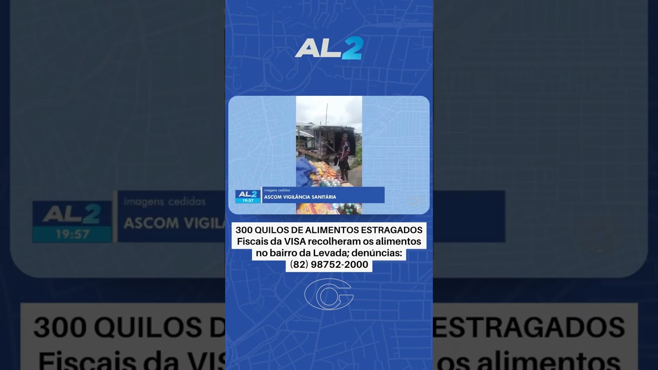 Alimentos vencidos são apreendidos em feira e mercadinhos de Maceió