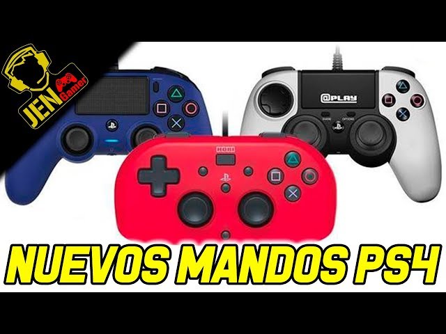 Mando PS4 Nacon Compact Rojo - Panel Táctil, Cable 3 metros