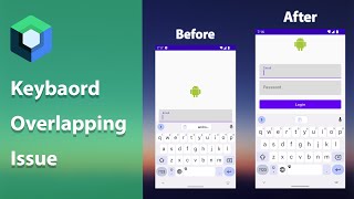 Keyboard overlaps content of jetpack compose - Fix it with simple approach screenshot 1