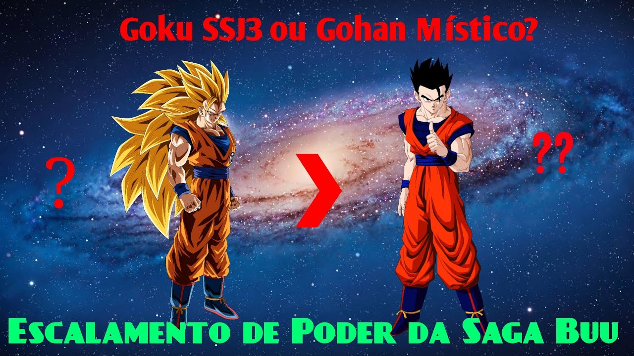 Quem é mais forte goku ssj3 ou gohan místico