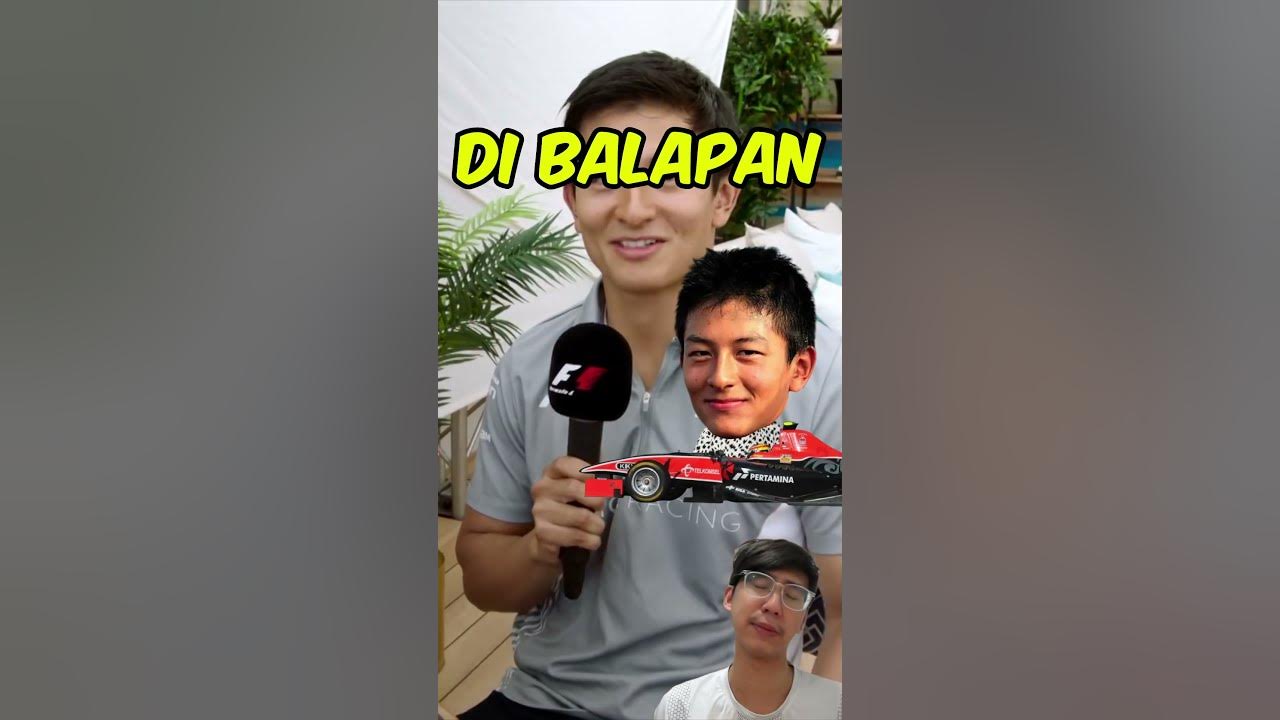 RIO HARYANTO JUARA, FIA PANIK! 🇮🇩 #f1 #shorts #indonesia