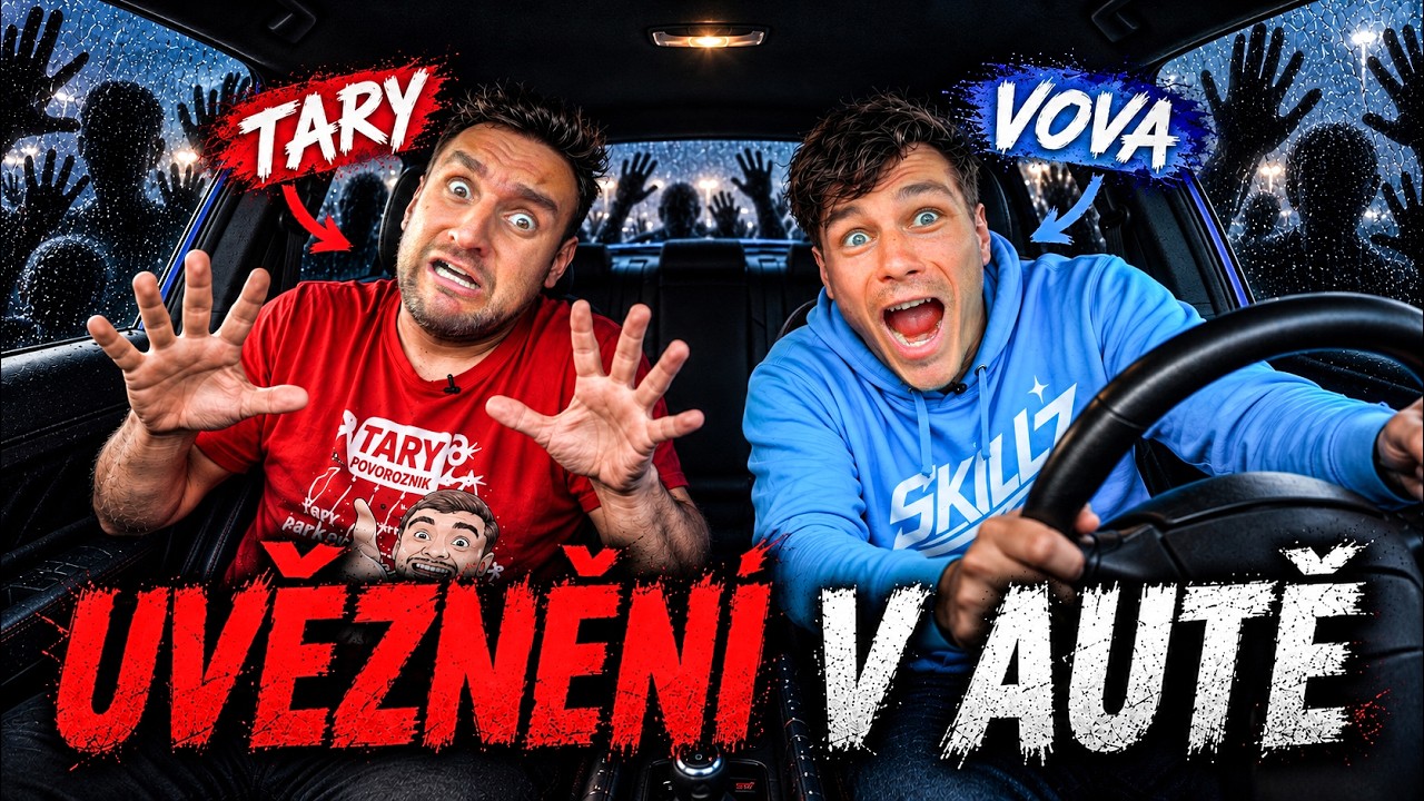 VOVA A TARY UVĚZNĚNI V AUTĚ! 😱 Nemůžeme se dostat VEN!