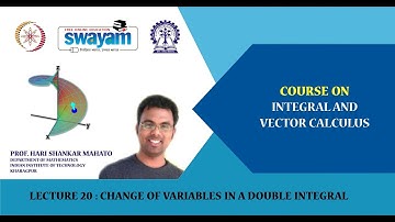 Lecture 20 : Change of variables in a Double Integral