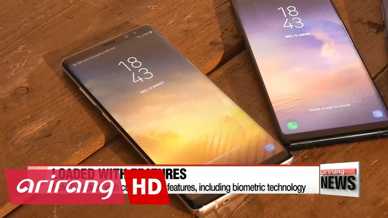 Samsung unveils Galaxy Note 8 smartphone