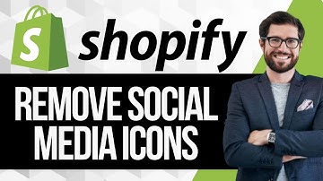 How to Remove Social Media Icons from Footer in Shopify