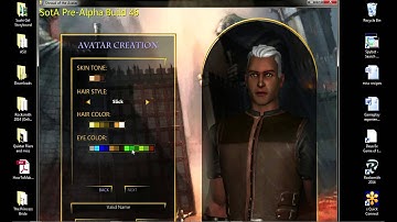 Shroud of the Avatar Alpha Testing E0003: Character Creation