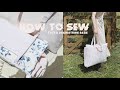 SEW WITH ME | TOTE & DRAWSTRING BAGS | MsRosieBea