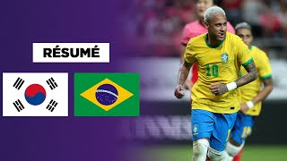 ?? Résumé - Amical : Le Brésil et Neymar trop forts pour la Corée du Sud